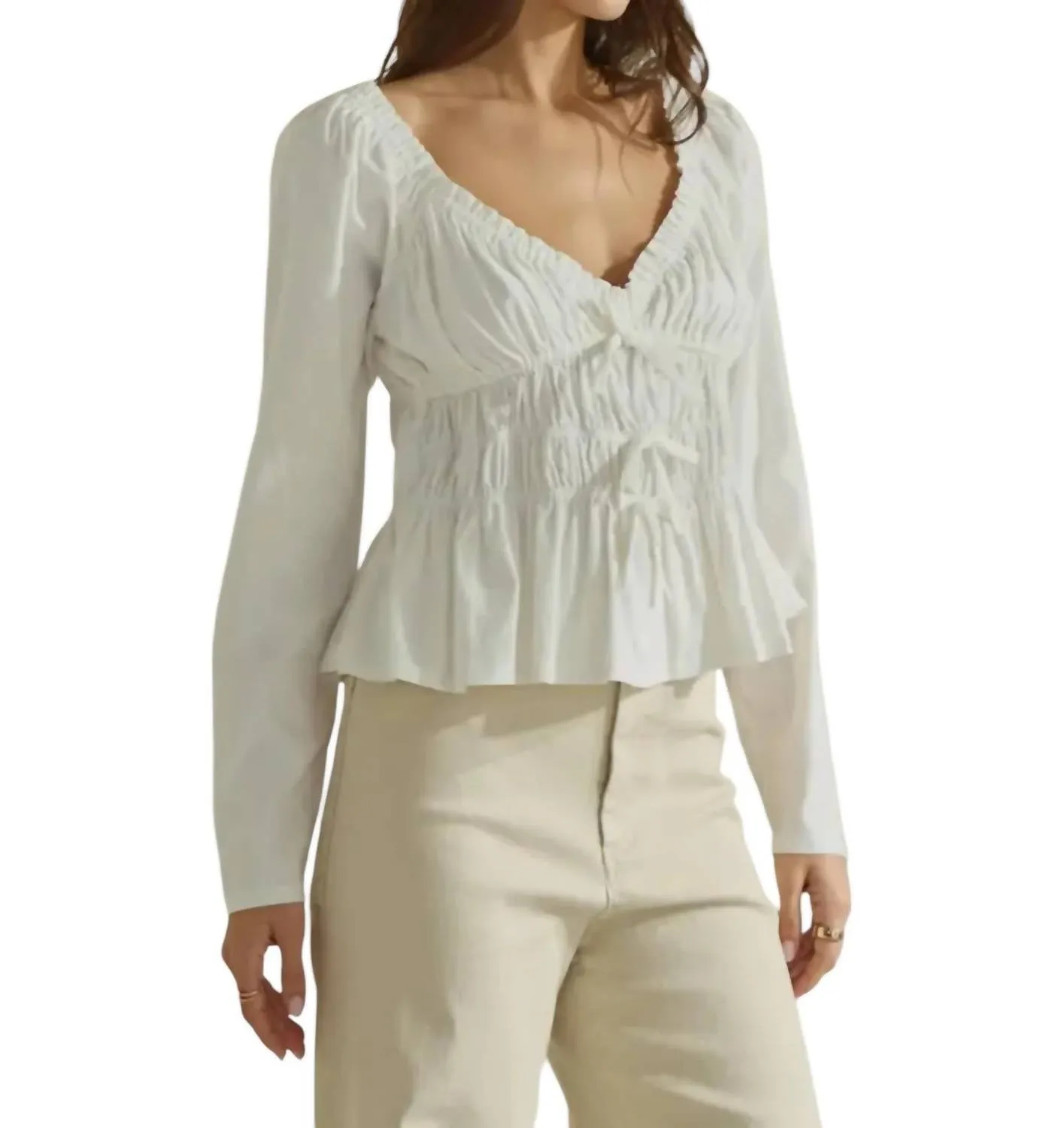 Able - Shirred Top