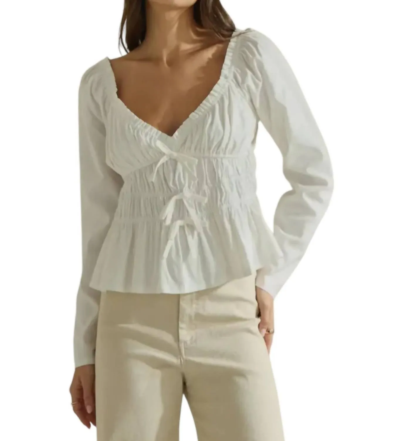Able - Shirred Top