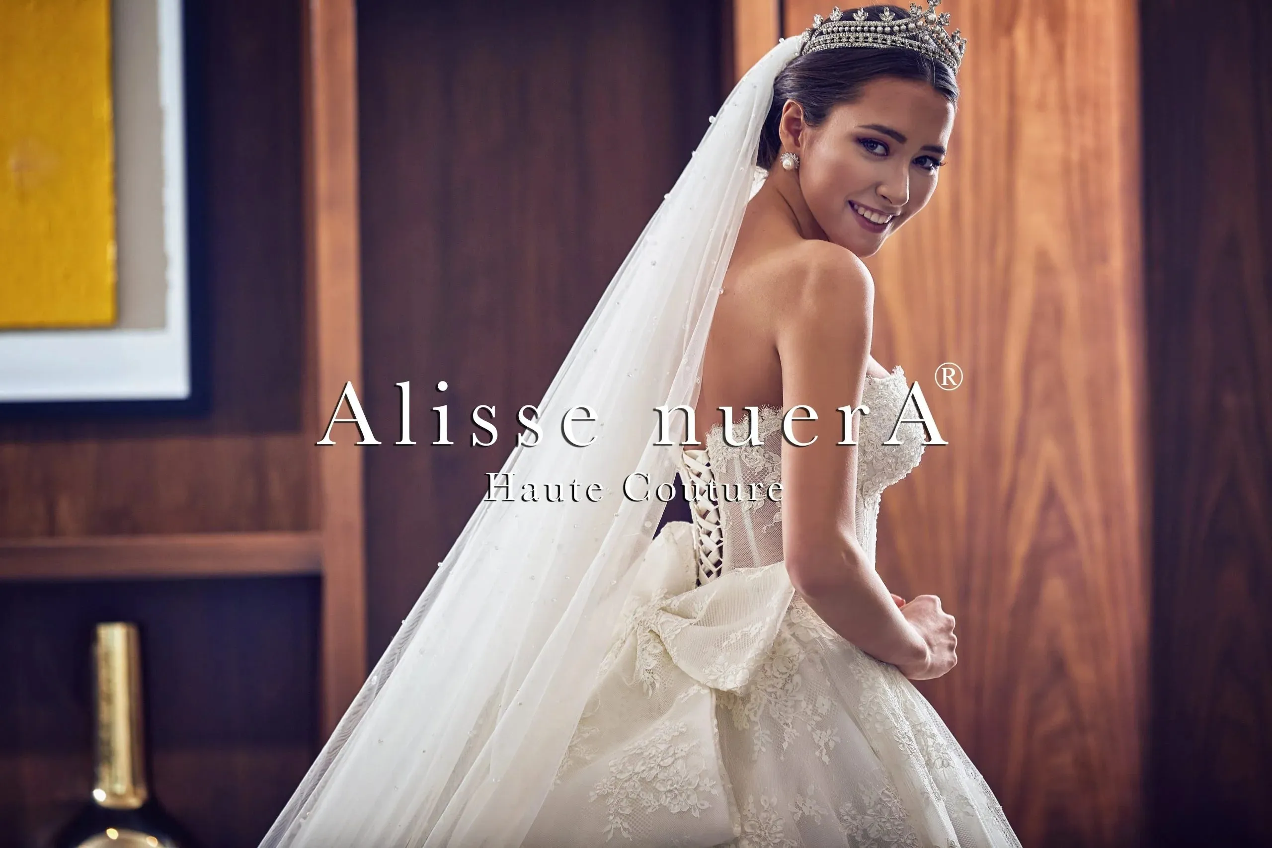 Corset Waist Strapless Bridal Ball Gown with Detachable Lace Sleeve