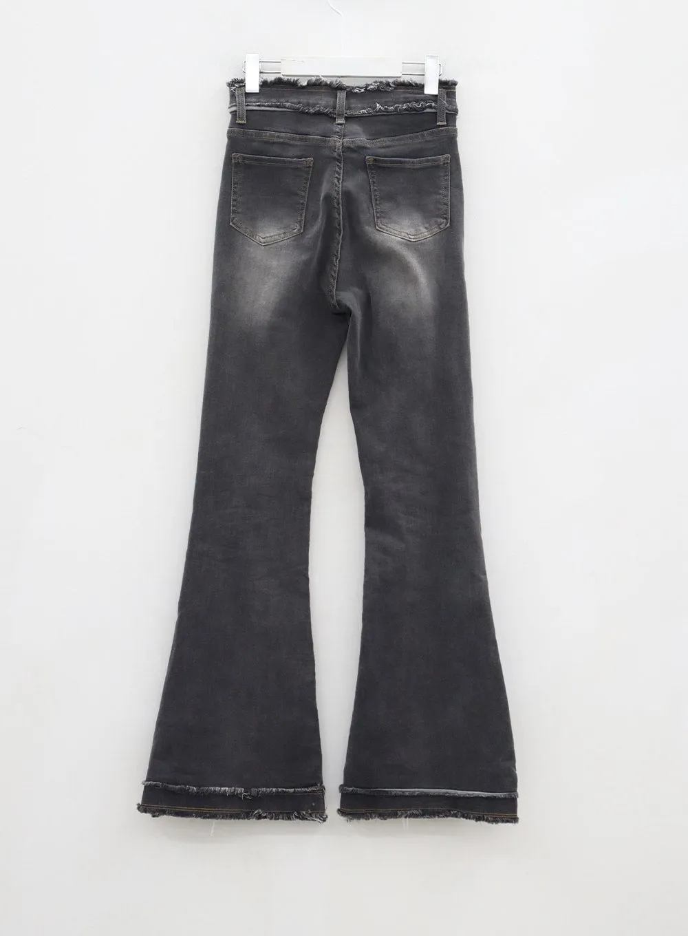 High Waist Bootcut Jeans CD15