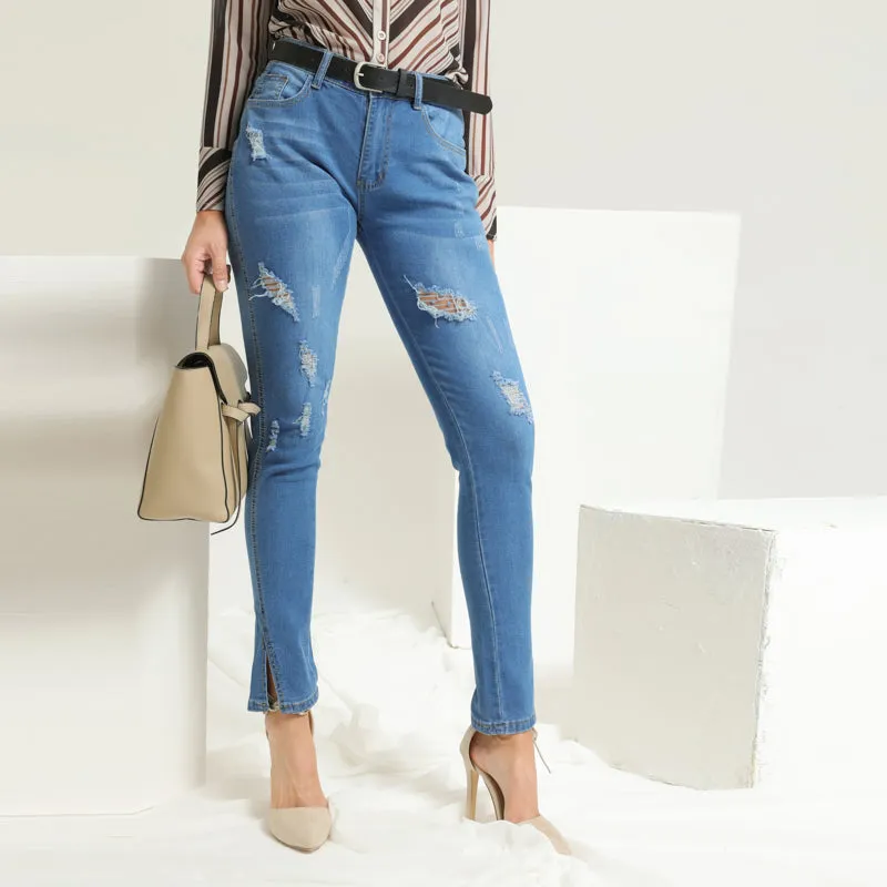 Julia Fashion - High Waist Jeans