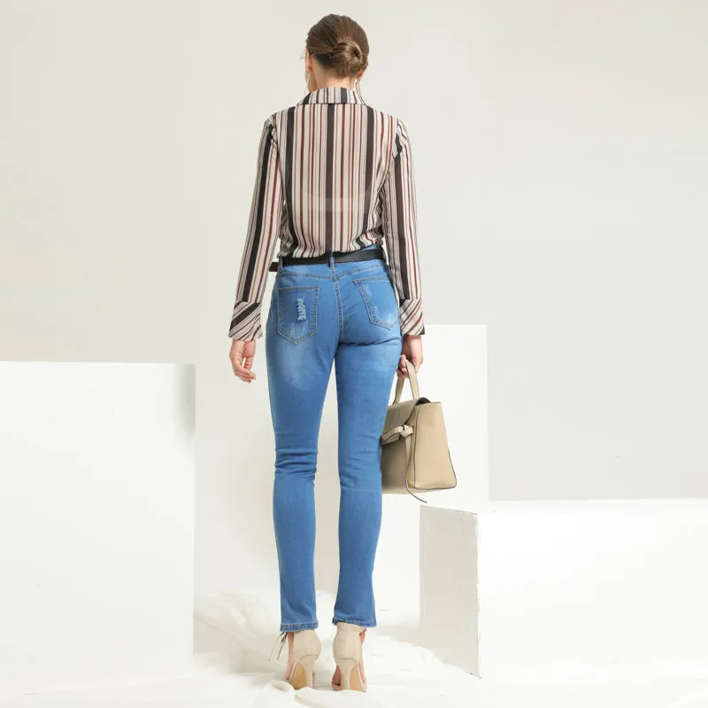 Julia Fashion - High Waist Jeans