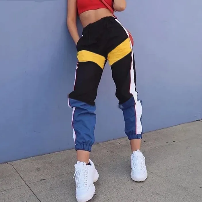 Patchwork Long Harlem Sweatpants