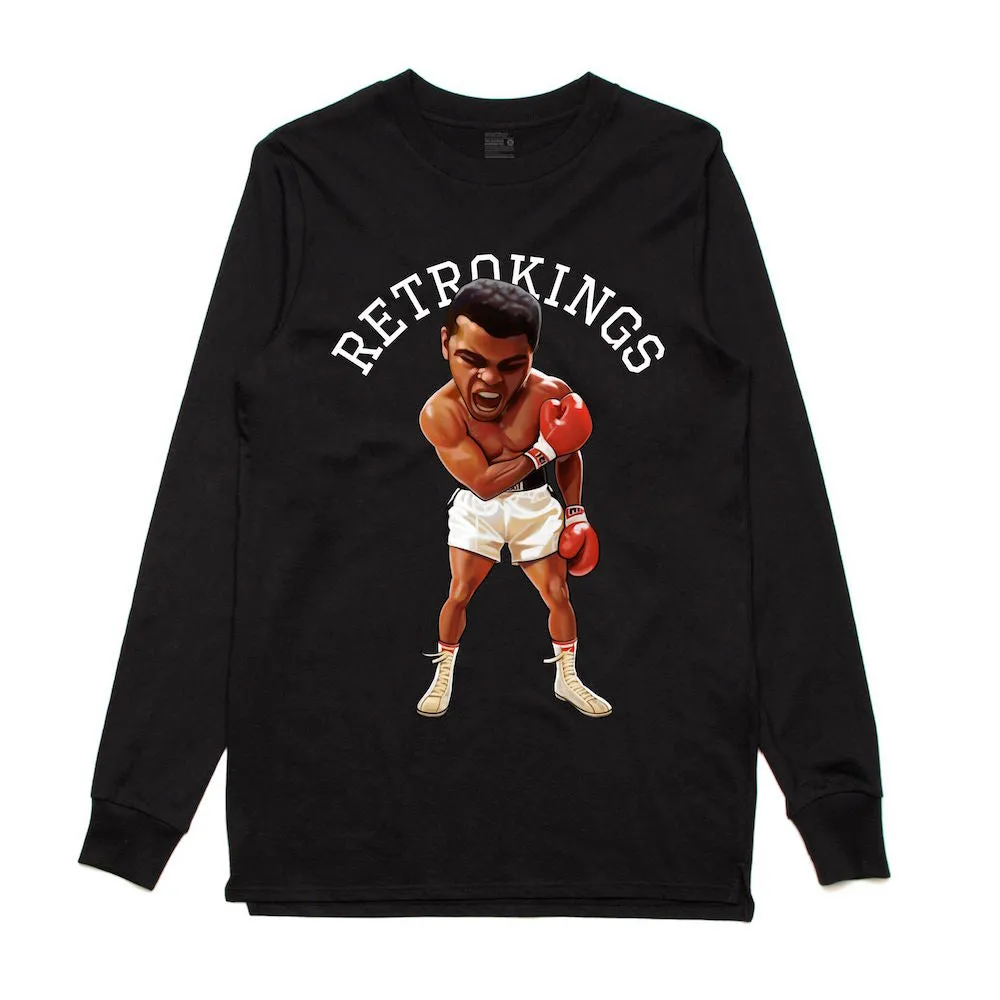 Retro Kings Ali Black L/S Tee