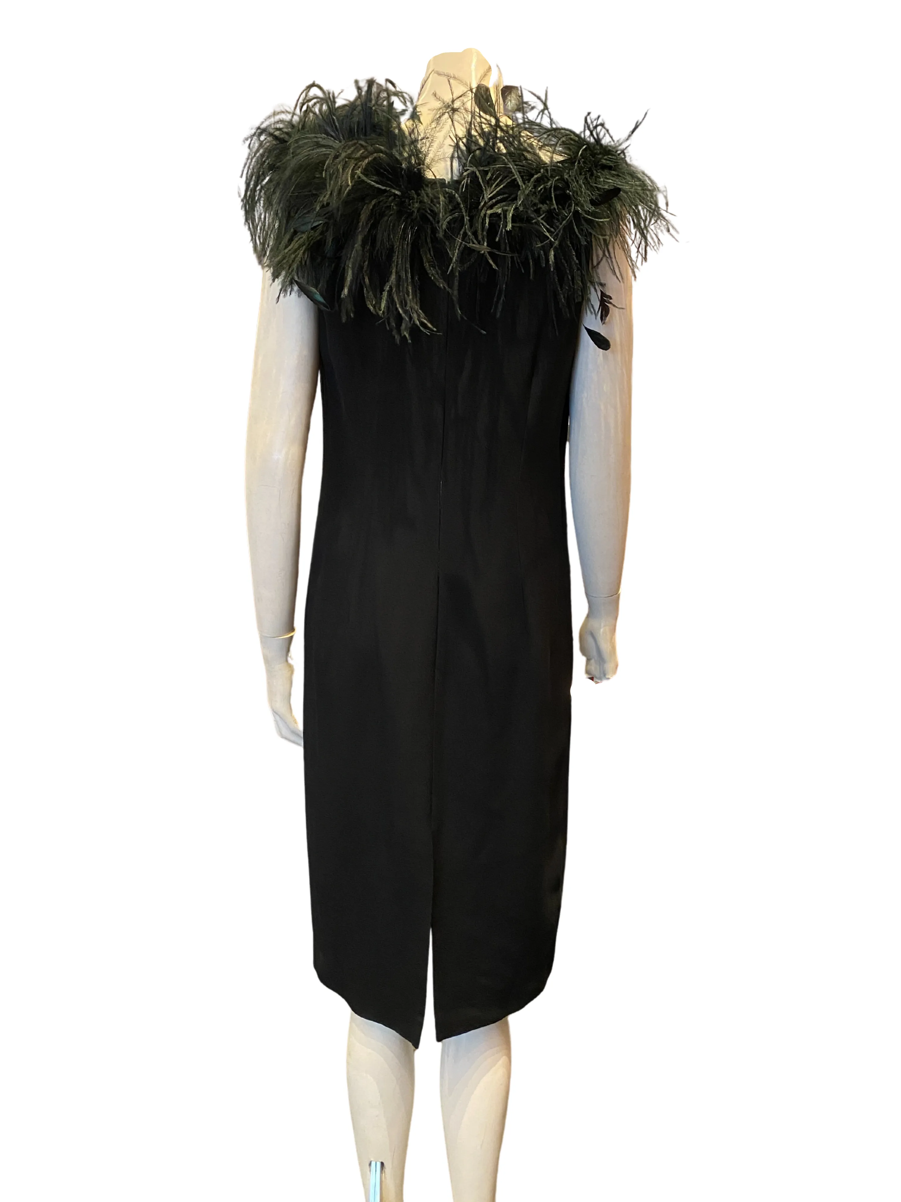 Rouge à Lèvres Feather Dress |L|IT46|US10|