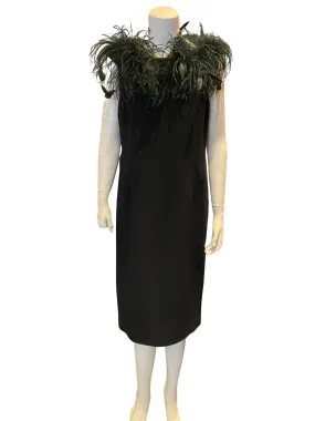 Rouge à Lèvres Feather Dress |L|IT46|US10|