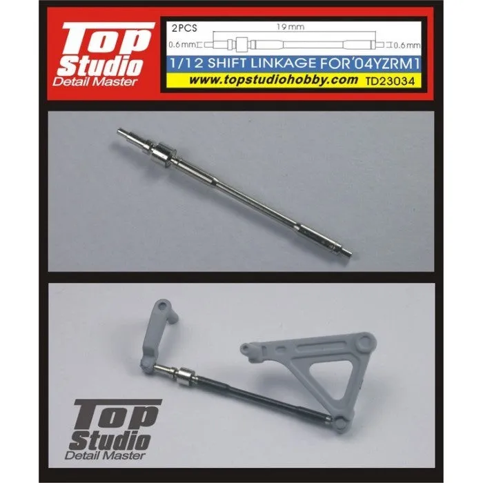 Top Studio 1/12 Shift Linkage for '04 YZR-M1